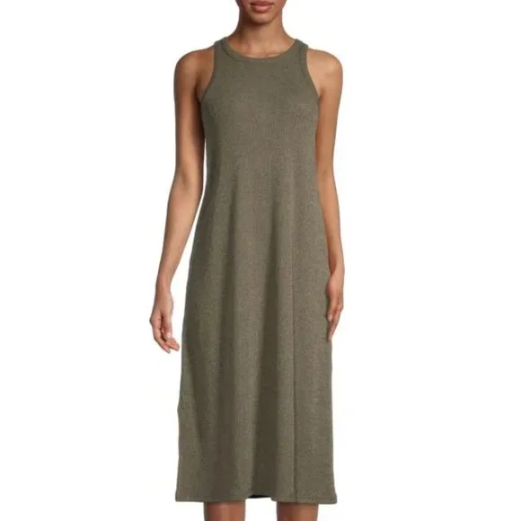 Madewell | Dresses | Madewell Westville Tank Midi Olive Aline Dress |  Poshmark